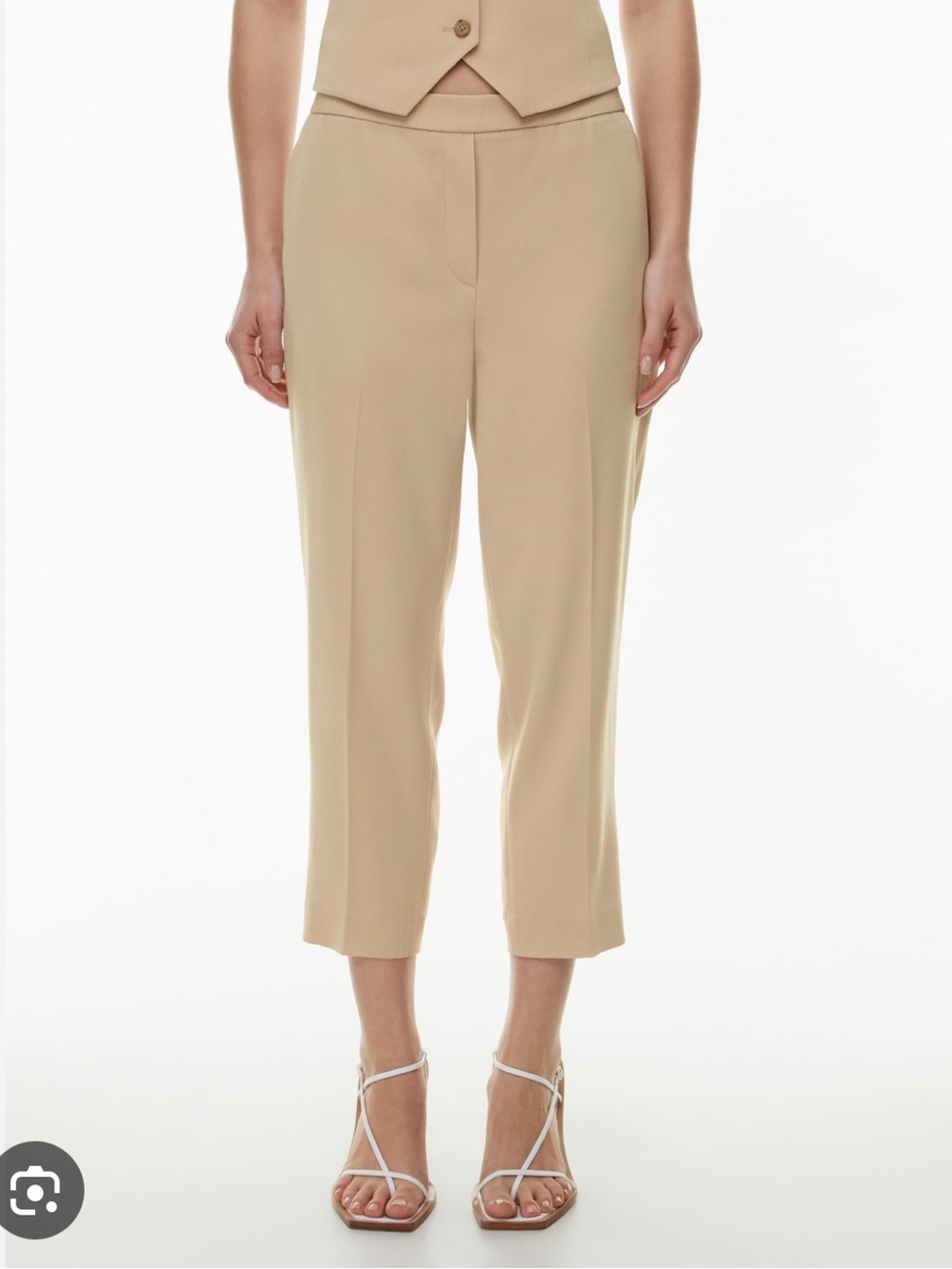 Aritzia Babaton Atelier Conan Pant in Beige